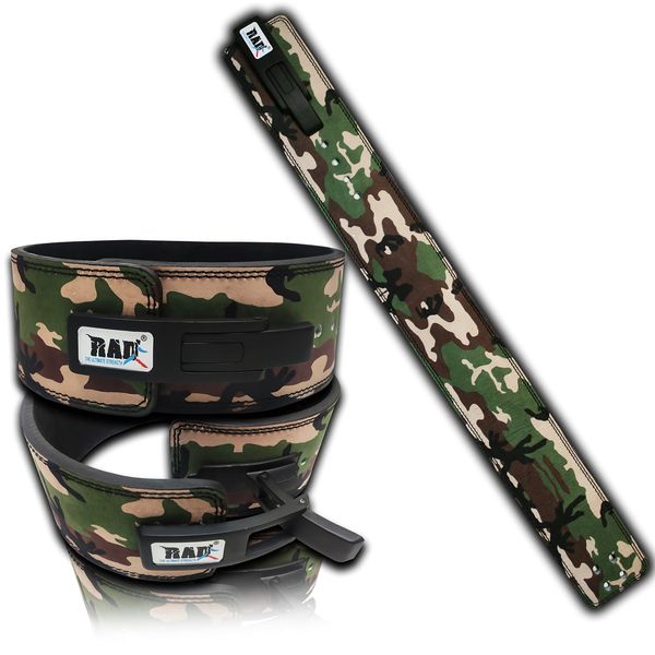 RAD Weight Lifting Belt for Men & Women – 4 Inch wide Weight Belt for Men – 10 mm Thick Weightlifting Belt for Powerlifting, Deadlift or Squats