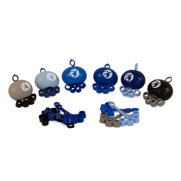 AFH HandMultiMaster® | Handtrainer | Fingertrainer | Unterarmtrainer | 6er Komplettset