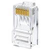 100pcs RJ45 Modular Plug Network Cable LAN Connector Plug End 8P8C CAT5 CAT5E
