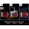 RED 3" 76mm Inlet Cold Air Intake Cone Replacement Quality Dry Air Filter