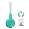 Paro Swiss 3Star-Grip Interdental Brushes – Medium, Triangular, Green, 4.5mm, 4x1 Pack – Deep Between Teeth Cleaning