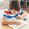 SCRIBBLEDO 5 Pack Dry Erase Multiplication Chart White Board 9" x 12" Multipl...