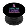 Support Squad Bewusstsein für Schilddrüsenkrebs PopSockets mit austauschbarem PopGrip