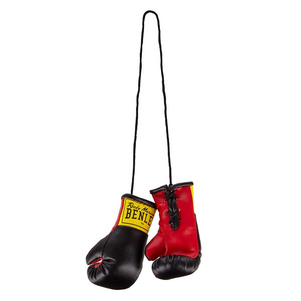 BENLEE Rocky Marciano Unisex Miniature Boxing Gloves, Schwarz, Einheitsgröße EU