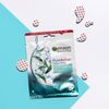Garnier Pure Active Tea Tree & Salicylic Acid Sheet Mask, Mattfies Skin & Visibly Unclogs Pores In 15 Minutes, Dermatologically Tested