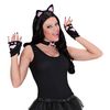 Widmann wid9739 K – Mode und Zubehör set Katze, Schwarz, Einheitsgröße