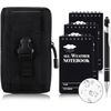 3 × " Waterproof Notepad Notebook with Weatherproof Pen and Fabric Notebook Cove