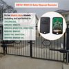 RB741 for Mighty Mule Remote, Replacement GTO Gate Opener Remote FM135 Transmitter Control, Single Button Gate Clicker Garage Door Entry Controller (2 Pack)
