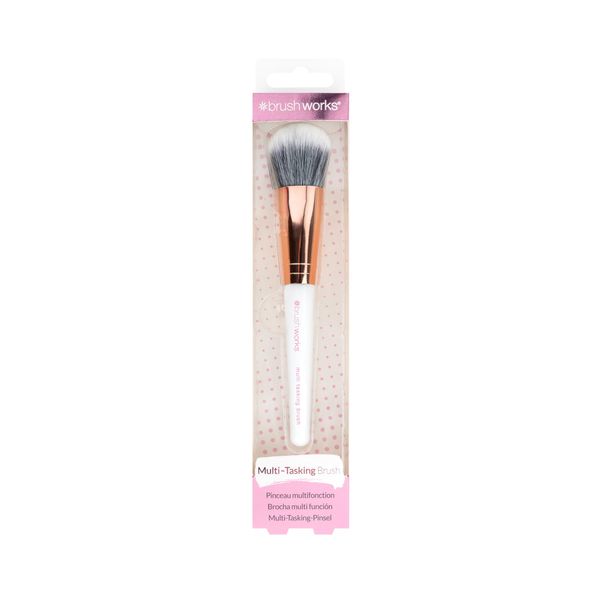 Brushworks Multi Tasking Brush White/Gold 100g