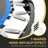 TIESOME 3Pcs Trampoline Spring Pull Tool Kit, Trampoline T-Hook Puller Spring Pull T-Shape Hook with Plastic Handle Trampoline Accessories