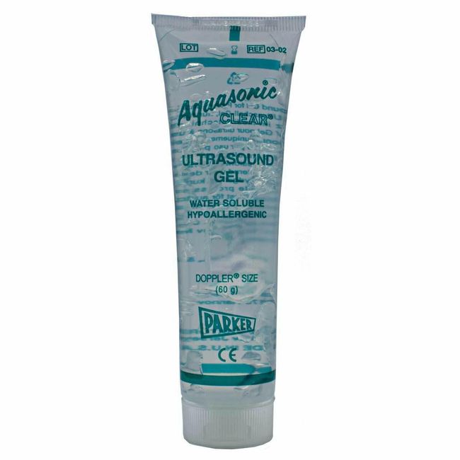 Parker Labs Aquasonic Clear Ultrasound Gel 60g 2 oz.Tube (Each)