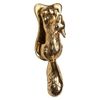 Polished Solid Brass Squirrel Door Knocker Front Door Furniture - Supplied with Fixings