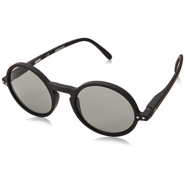 Ijipiji Sunglasses #G Round, multicolor (black / gray)