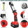 Cordless LED Work 35W 2000LM Handheld Work Light Torch For Milwaukee 18V Battery