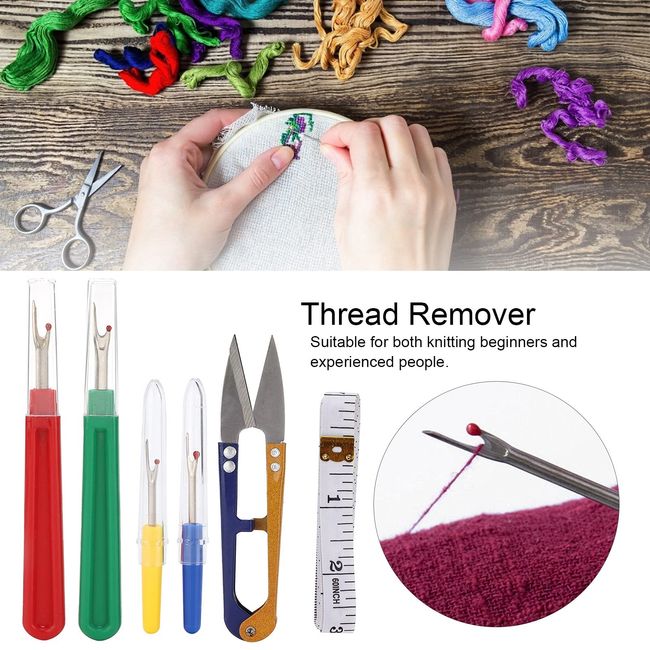6pcs thread remover kit sewing stitch