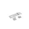 Sterling EHS115 115mm Hasp and Staple , Grey
