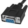 sourcing map 8P Mini Din Male to Female DB9 RS232 PLC Programming Cable 10Ft