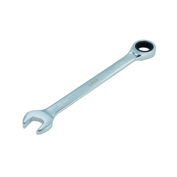 Laser 62657 Ratchet Ring Combination Spanner 22mm