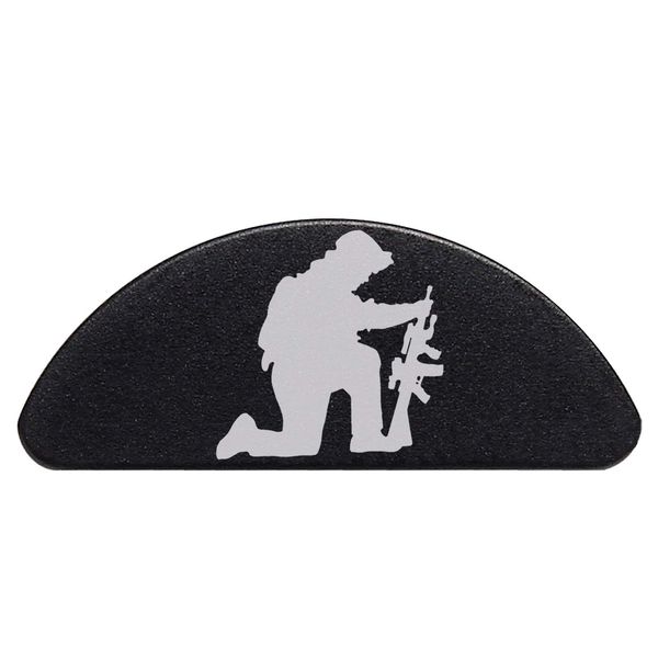 for Glock 42 Grip Frame Plug .380 Black NDZ - Soldier's Prayer