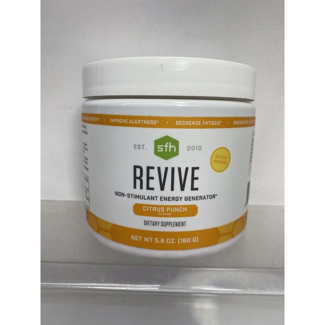 Revive by SFH | Non Caffeinated Natural Energy Drink Citrus Punch 5.6 oz New