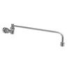 GSW USA AA-511G 17" Chrome Plated Wall Mount Automatic Wok Range Faucet