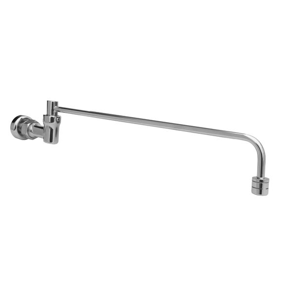 GSW USA AA-511G 17" Chrome Plated Wall Mount Automatic Wok Range Faucet