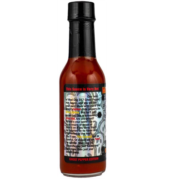 Mad Dog 357 Ghost Pepper Hot Sauce, 5oz