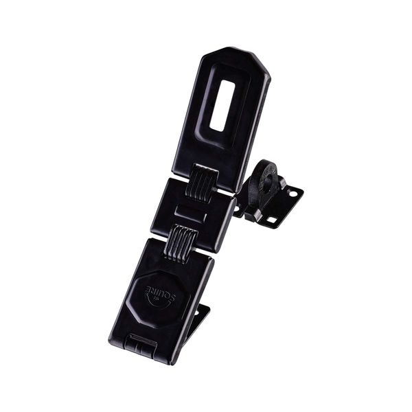 Squire DHH1 Henry Double Hinge Hasp and Staple, Black, One Size