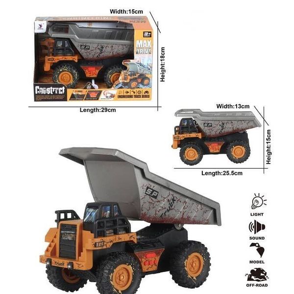 Construct Simulated Inertial Dump Truck with IC Light