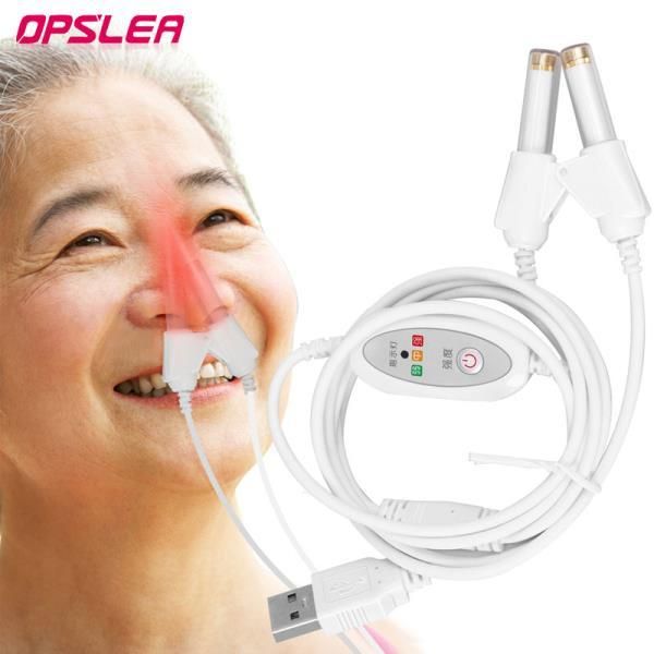 Rhinitis Sinusitis 650nm Laser Treatment Machine Nose Care Bionase Massage Device Health Care, USB