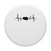 Heartbeat ECG Cheese Slice Cheesemaking Cheesemaker Fromager PopSockets Swappable PopGrip