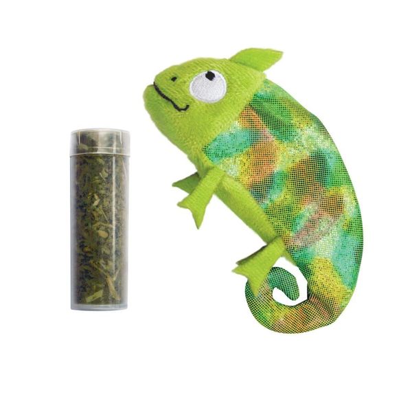 KONG Refillables Catnip Chameleon Toy