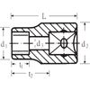 Stahlwille 50 TX E 18 – 1/2 "TORX socket