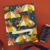 Autumn Rain Press Plate and Stencil Bundle from The Falling Leaves Collection
