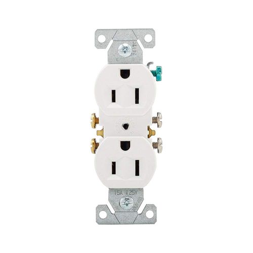 EATON Wiring 270W-10-L Receptacles, One Size, White