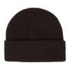 C.C Babies' Winter Knit Plain Cuff Skull Cap Beanie Hat, Black