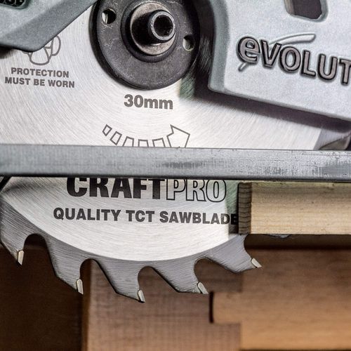 Trend Wood Circular Saw Blade, 165mm Diameter, 30mm Bore, 48 Teeth, TCT, 2.4mm Kerf, +15° Hook, CSB/16548