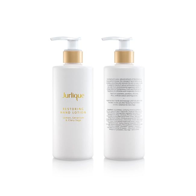 Jurique Hand Lotion Lemon, Geranium, Clarisage, 10.1 fl oz (300 ml)