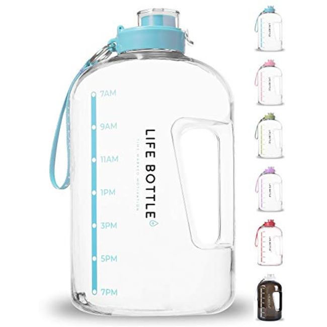 128oz/1 Gallon Large Water Bottle, Wide Mouth Big Water Jug with  Motivational Time Marker & Straw, Leakproof BPA Free for Gym - China  Plastic Bottle and Water Bottle price