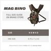 Badlands Mag Bino Case - Magnetic Closure, Backpack-friendly Harness Hydration Friendly Realtree Edge