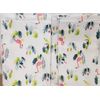 Heavy Duty Vinyl Tablecloth w/flannel back,54"x72"Rectangle,FLAMINGO & LEAVES,SM