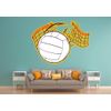 Volleyball Net Torn Wall Decal Art