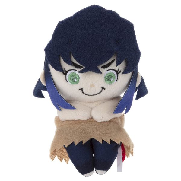 Demon Blade Chokkori-san Kuhei Inosuke (True Face) Plush Toy Height Approximately 4.7 inches (12 cm)