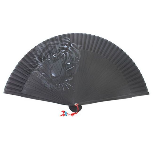 Korean folding fan (Tiger)