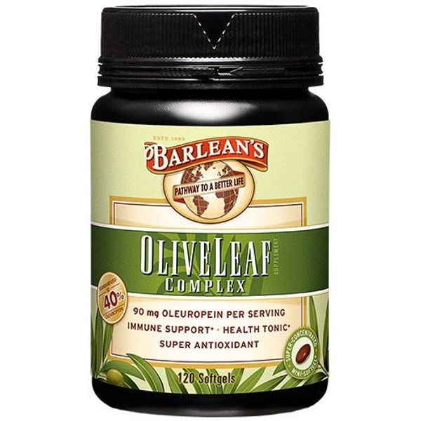 Barlean's Olive Leaf Complex 120 Softgel