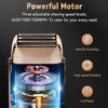 Precision Electric Shaver for Men - Ideal Beard Trimmer with Cleaning Brush