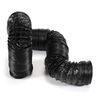 STERR - Flexible Aluminium Ventilation Hose, black
