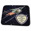 Dish Drying Mat - Funny Quest For Intelligent Life- Rocket Ship Comic Book Style Design Designs