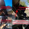 Universal Triple 3 Hole A-Pillar Gauge Meter Pod Drift Race Boost Display Holder