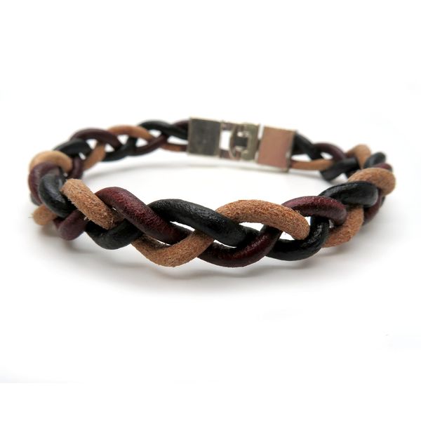 esnado Leather Cord Round 3 mm Antique brown. Length: selectable.